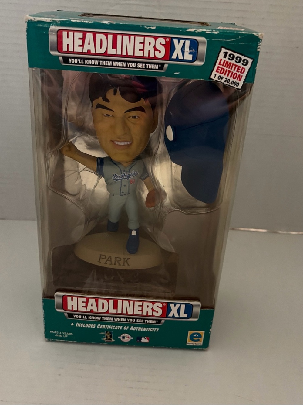 Headliners XL Park Dodgers Bobblehead - Blue and White